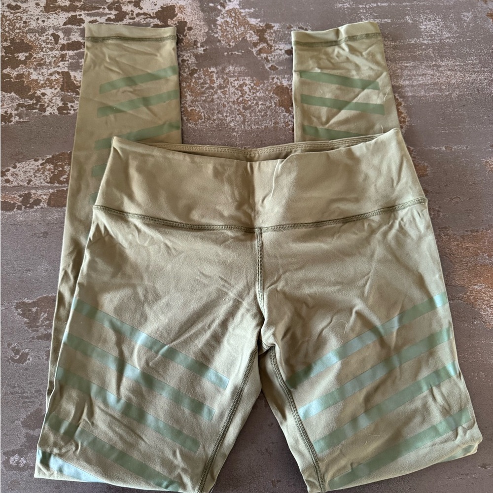Olive Green Women's Leggings